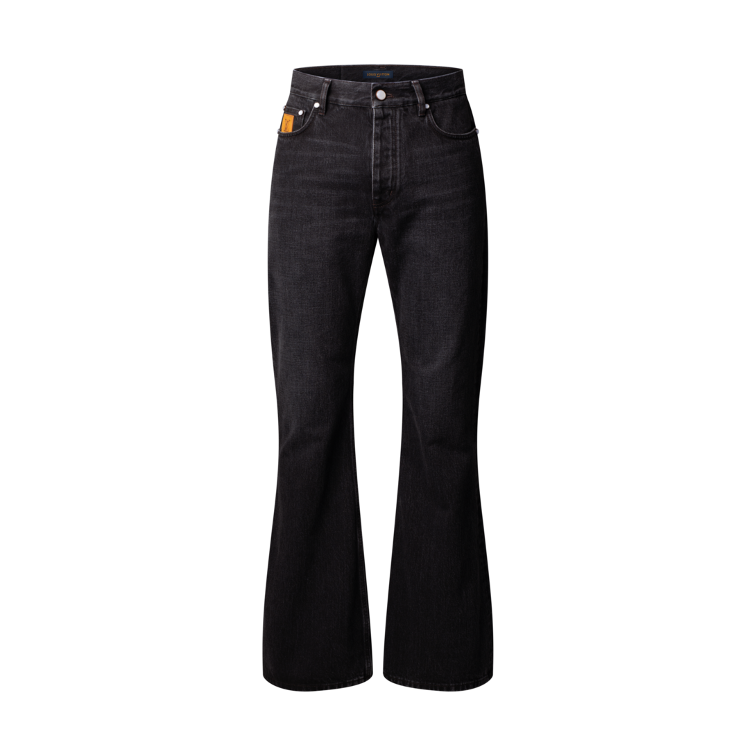 LV Flared Denim Pants - Men - Ready-to-Wear | LOUIS VUITTON ®